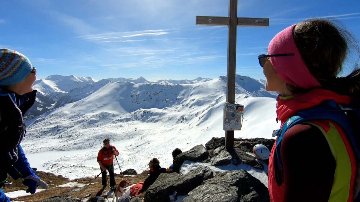 Skitour auf der Planner Alm Schreindl